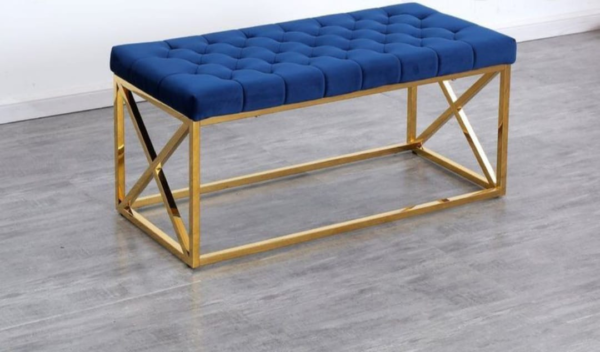 Velvet Gold Bench